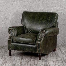 Кресло кожаное Лофт Аристократ (ширина 1070 мм) в Оренбурге - orenburg.katalogmebeli.com | фото