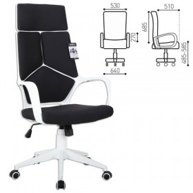 Кресло офисное BRABIX Prime EX-515 (черная ткань) в Оренбурге - orenburg.katalogmebeli.com | фото
