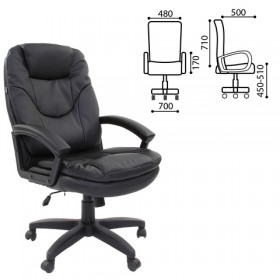 Кресло офисное BRABIX Trend EX-568 (черный) в Оренбурге - orenburg.katalogmebeli.com | фото