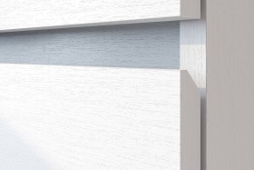 Модульная система "Токио" Тумба прикроватная Белый текстурный / Белый текстурный в Оренбурге - orenburg.katalogmebeli.com | фото 4