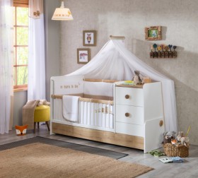 NATURA BABY Детская кровать-трансформер 2 20.31.1016.00 в Оренбурге - orenburg.katalogmebeli.com | фото