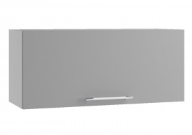 Ройс ПГ 800 Шкаф верхний горизонтальный (Графит софт/корпус Серый) в Оренбурге - orenburg.katalogmebeli.com | фото