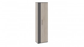 Шкаф для одежды «Нуар» тип 1 Фон серый/Дуб сонома в Оренбурге - orenburg.katalogmebeli.com | фото