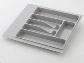 Вкладыш для кухонных принадлежностей, серый, Volpato 300 мм в Оренбурге - orenburg.katalogmebeli.com | фото